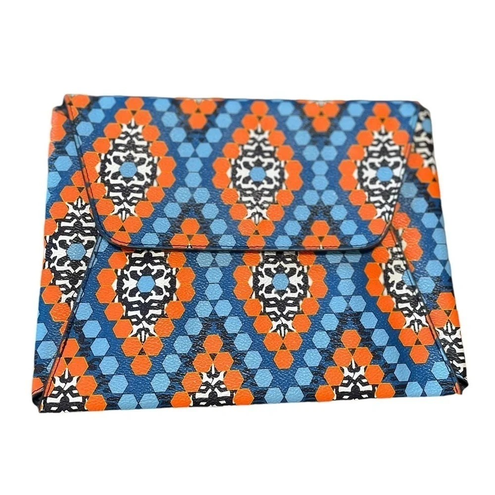 Vera Bradley Tech Envelope Marrakesh Beads Magnetic Closure Bag 10 x 8
